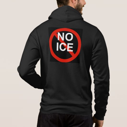 NO ICE  HOODIE (Rückseite)