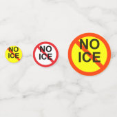 NO ICE  KONFETTI (Rückseiten)