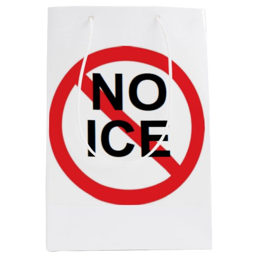NO ICE MITTLERE GESCHENKTÜTE (Vorderseite)