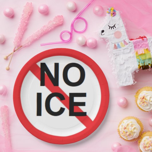 NO ICE  PAPPTELLER (Party)