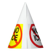 NO ICE PARTYHÜTCHEN (Rückseite)