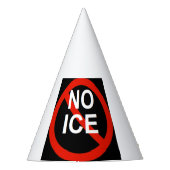 NO ICE  PARTYHÜTCHEN (Vorderseite)