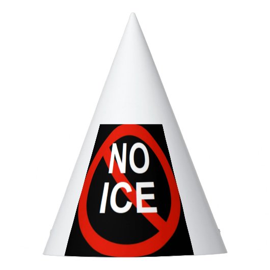 NO ICE PARTYHÜTCHEN (Vorderseite)
