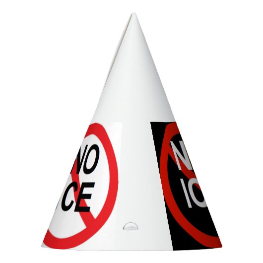 NO ICE  PARTYHÜTCHEN (Links)