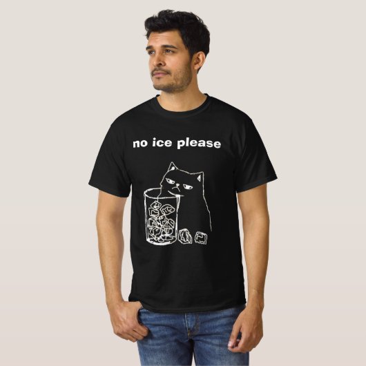 no ice please T-Shirt (Vorne ganz)