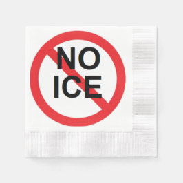 NO ICE  SERVIETTE