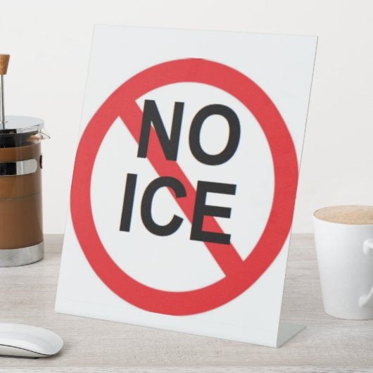 NO ICE SOCKELSCHILD (In Situ)