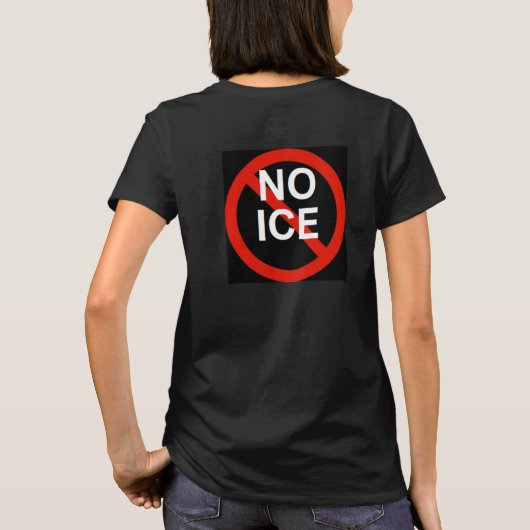 NO ICE T-Shirt (Rückseite)