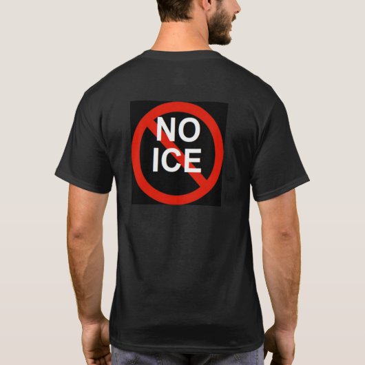 NO ICE T-Shirt (Rückseite)