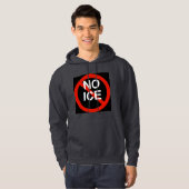 NO ICE T-Shirt Hoodie (Vorne ganz)