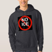 NO ICE T-Shirt Hoodie (Vorderseite)