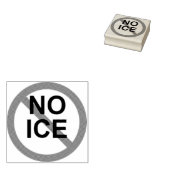 NO ICE Wood Art Stamp Gummistempel (Stempel)