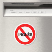 NO INGLES - Kein Englisch Magnet (In Situ (Geschirrspüler))