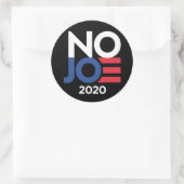NO JOE 3" Rundaufkleber Runder Aufkleber (Tasche)