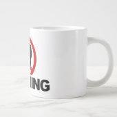 "NO KARENING" Jumbo 20oz Jumbo-Tasse (Rechts)