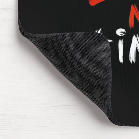 No King Funny Quote Retro Creative Style Mousepad (Ecke)