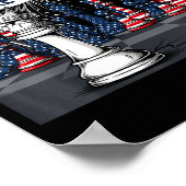 No King In America Gift Men Women Poster (Ecke)