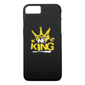 No King Minimal Clean Case-Mate iPhone Hülle (Rückseite)