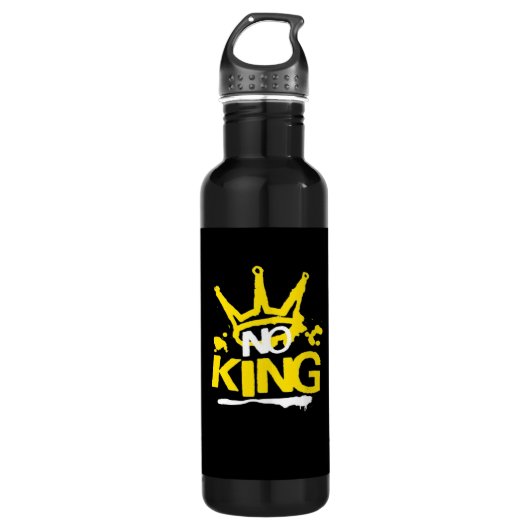 No King Minimal Clean Edelstahlflasche (Vorderseite)