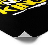 No King Minimal Clean Poster (Ecke)