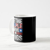 No King Patriotic Dom Shirt For Men Women Kaffeetasse (Vorderseite Links)