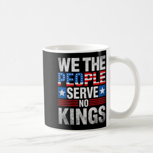 No King Patriotic Dom Shirt For Men Women Kaffeetasse (Rechts)