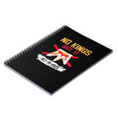 No King Patriotic Freedom No Kings In America Crea Notizblock (Linke Seite)