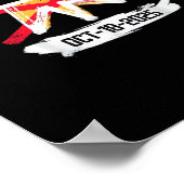 No King Patriotic Freedom No Kings In America Crea Poster (Ecke)