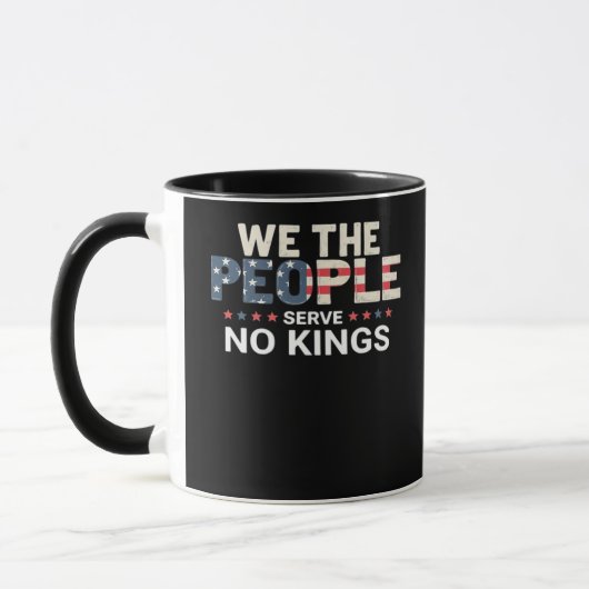 No King Patriotic Freedom No Kings In America Crea Tasse (Links)