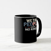 No King Patriotic Freedom No Kings In America Crea Tasse (VorderseiteRechts)