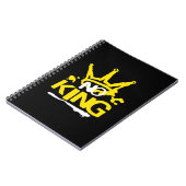 No King Vintage Stil Notizblock (Linke Seite)