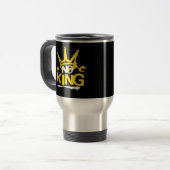 No King Vintage-Stil Reisebecher (Vorderseite Links)