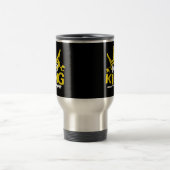 No King Vintage-Stil Reisebecher (Mittel)