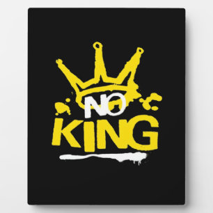 No King Vintage Style Fotoplatte