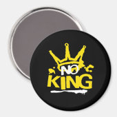 No King Vintage Style Magnet (Vorderseite/Rückseite)