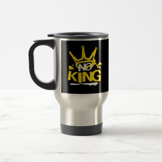 No King Vintage Style Reisebecher (Links)