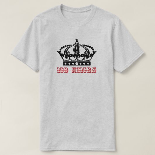No Kings2 T-Shirt (Design vorne)