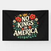 No Kings America Banner (Horizontal)