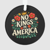 No Kings America Ornament (Rückseite)