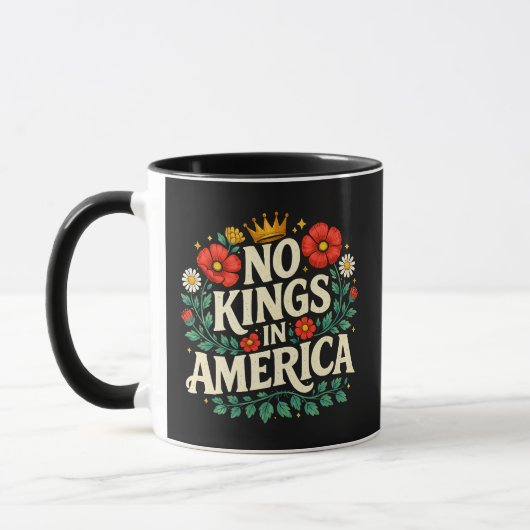 No Kings America Tasse (Links)