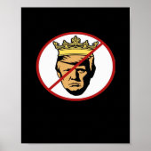 No Kings Anti Classic Creative Design Poster (Vorne)