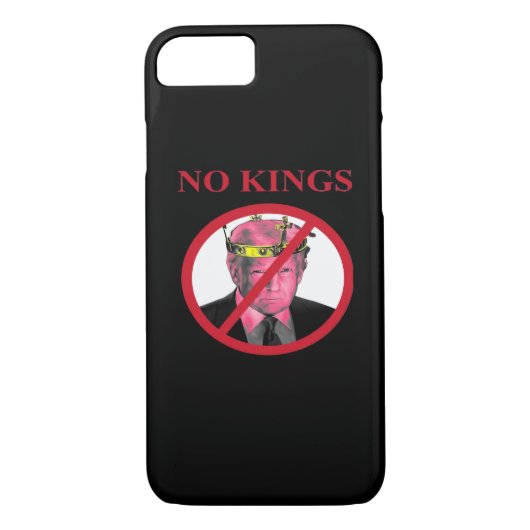 No Kings Anti Classic Creative Graphic Case-Mate iPhone Hülle (Rückseite)