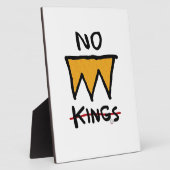 No Kings Anti Classic Fotoplatte (Seite)