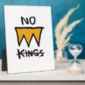 No Kings Anti Classic Fotoplatte (Seite)