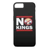 No Kings Anti Classic Minimal Clean Case-Mate iPhone Hülle (Rückseite)