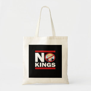 No Kings Anti Classic Minimal Clean Tragetasche