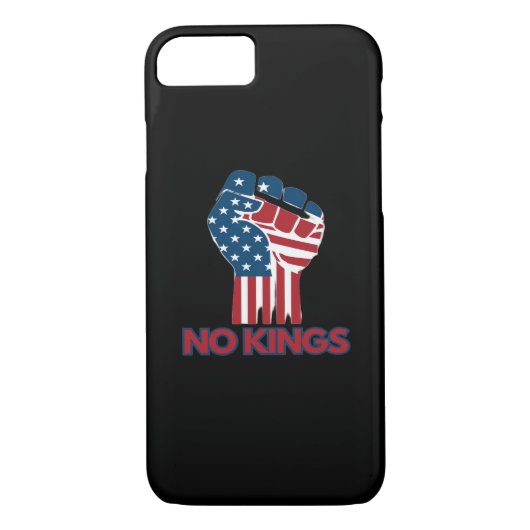 No Kings Anti Classic Retro Style Case-Mate iPhone Hülle (Rückseite)