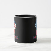 No Kings Anti Classic Retro Style Tasse (Zentrum)