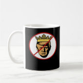 No Kings Anti Creative Classic Design Kaffeetasse (Links)