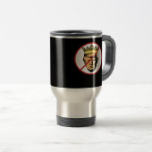 No Kings Anti Creative Classic Design Reisebecher (VorderseiteRechts)